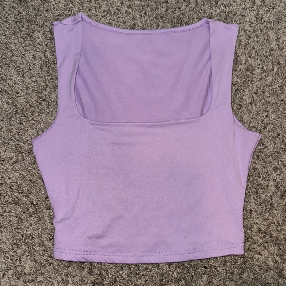 Purple tank top